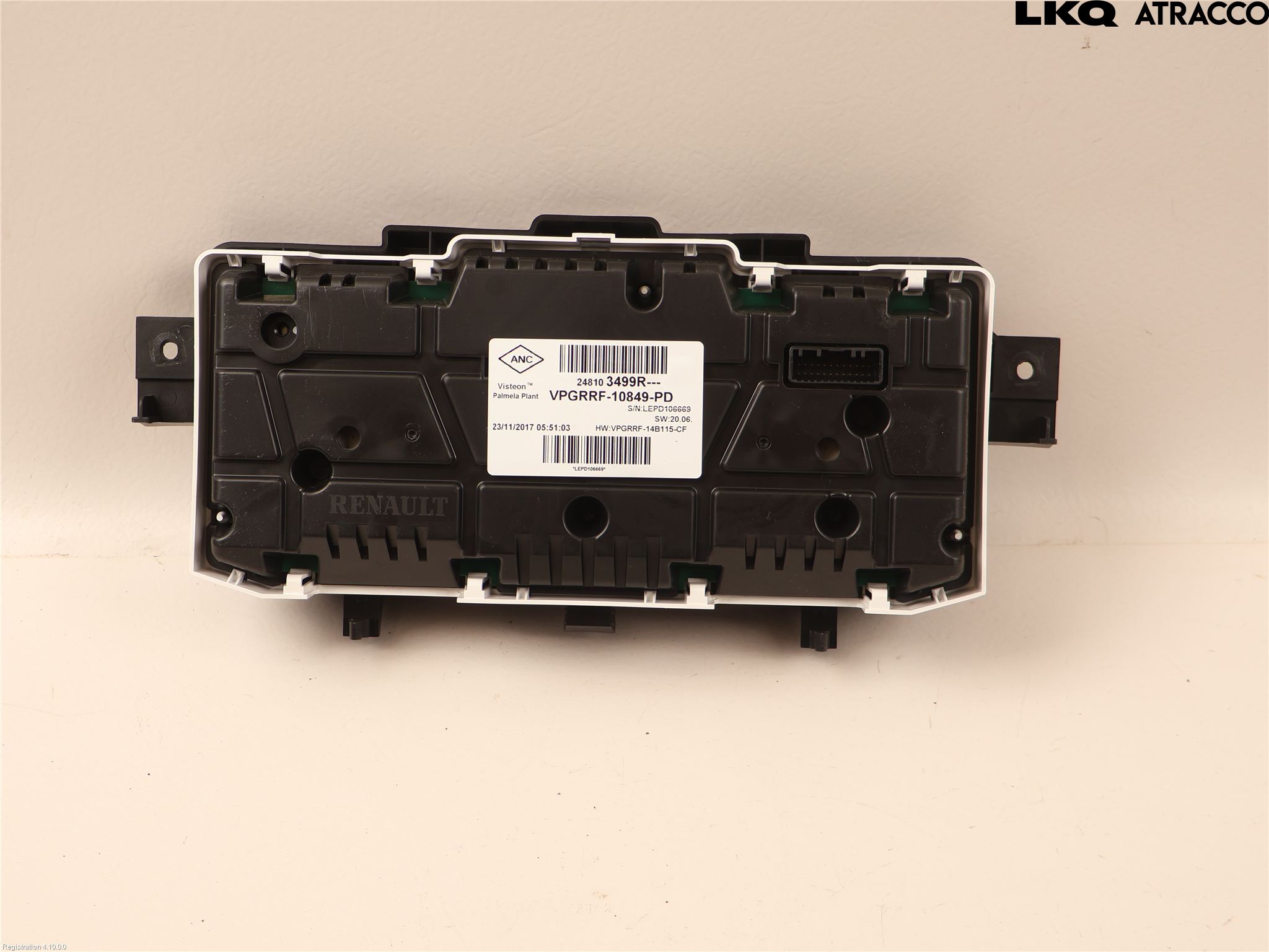 Renault CAPTUR 13-19 Instr Kombinert