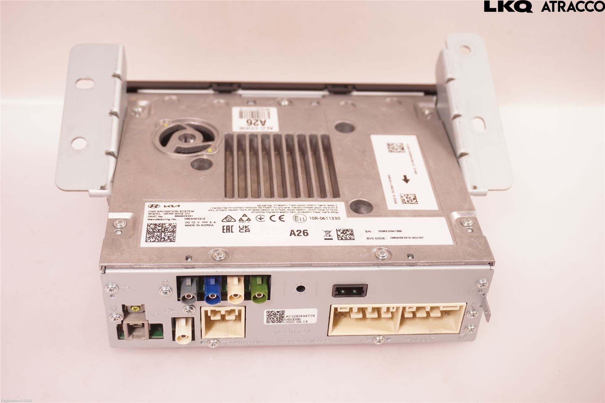 Kia EV6 (CV) 22- Styrenhet Multimedia