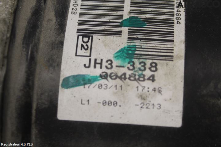 Nissan MICRA 11-16 Gearkasse 5 Trinn