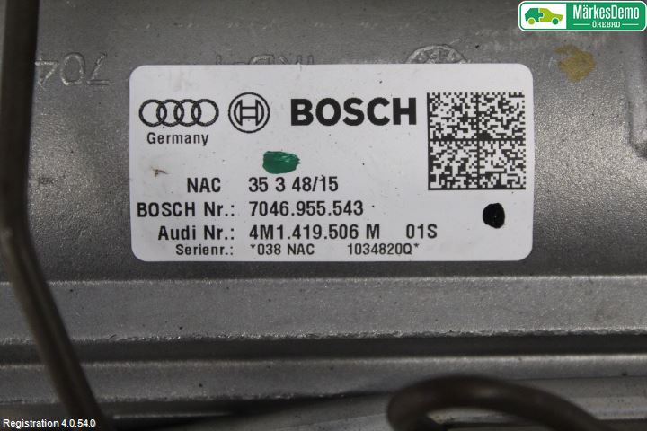 Audi Q7/SQ7 Rattakselaggregat Justerbart