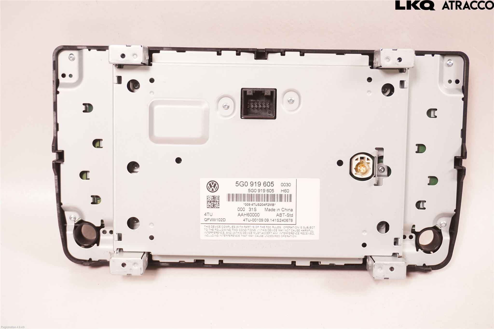 Volkswagen VW GOLF / E-GOLF VII 13-20 Stereo Radio Med Cd