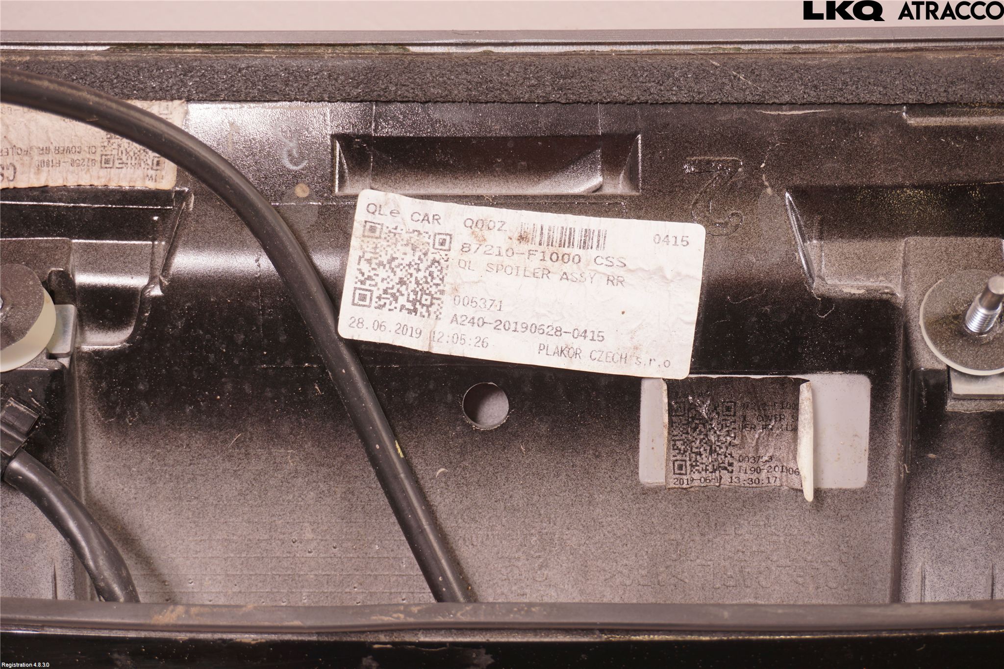 Kia SPORTAGE (QL) 16-21 Spoiler Bakluke