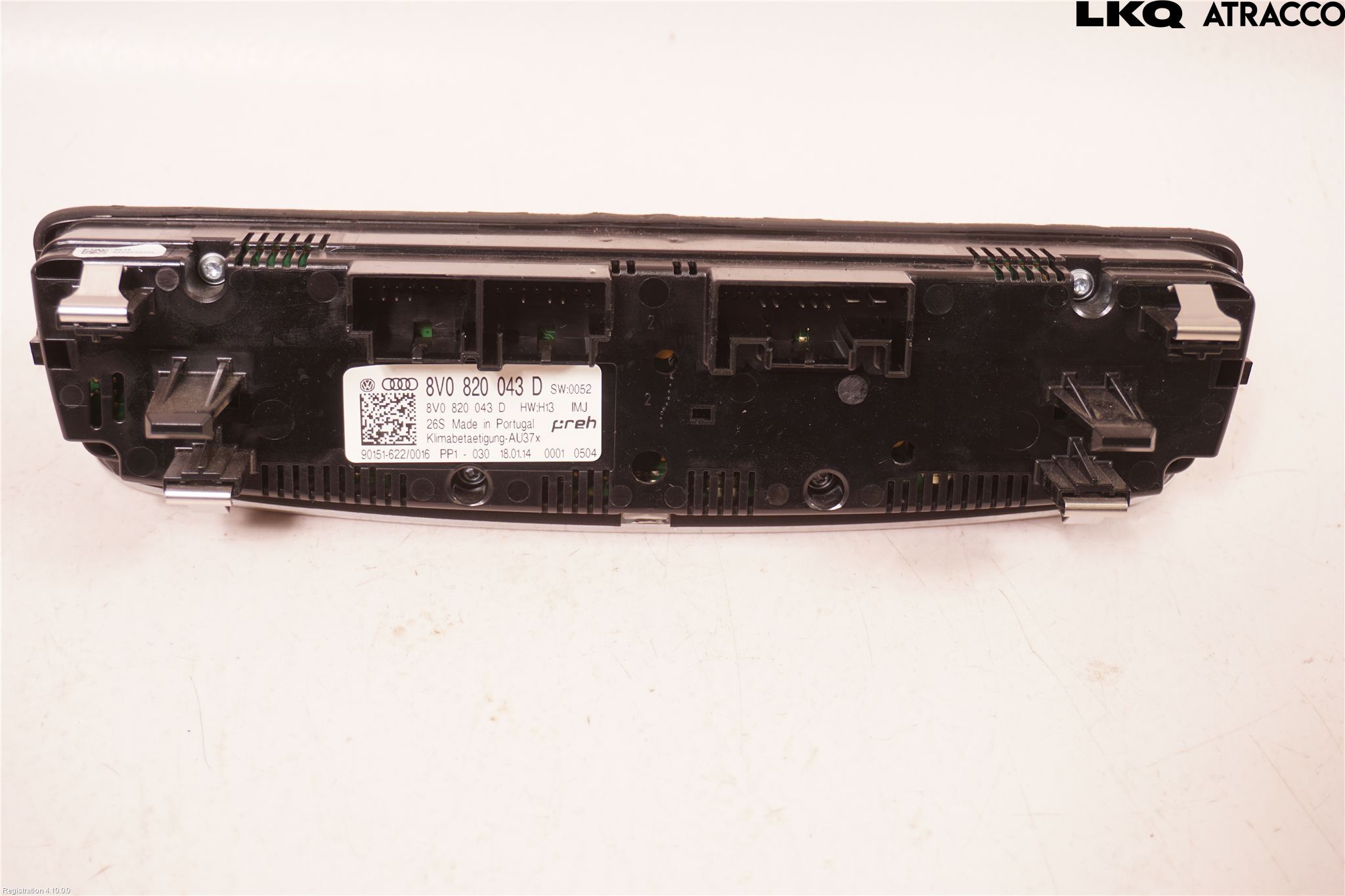 Audi A3/S3 8V 13-20 Varme Ac Betjening-Display