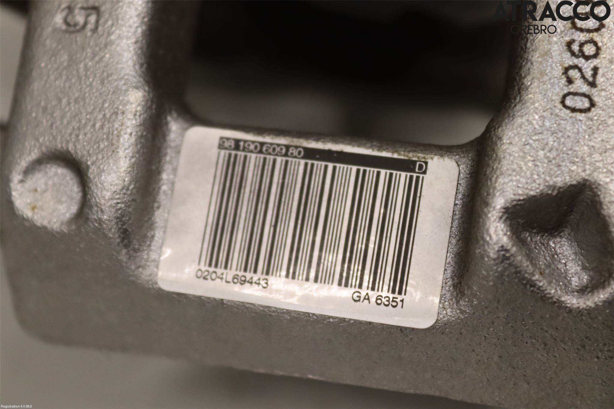 Citroen C5 AIRCROSS 19- Bremsecaliper Bak Høyre