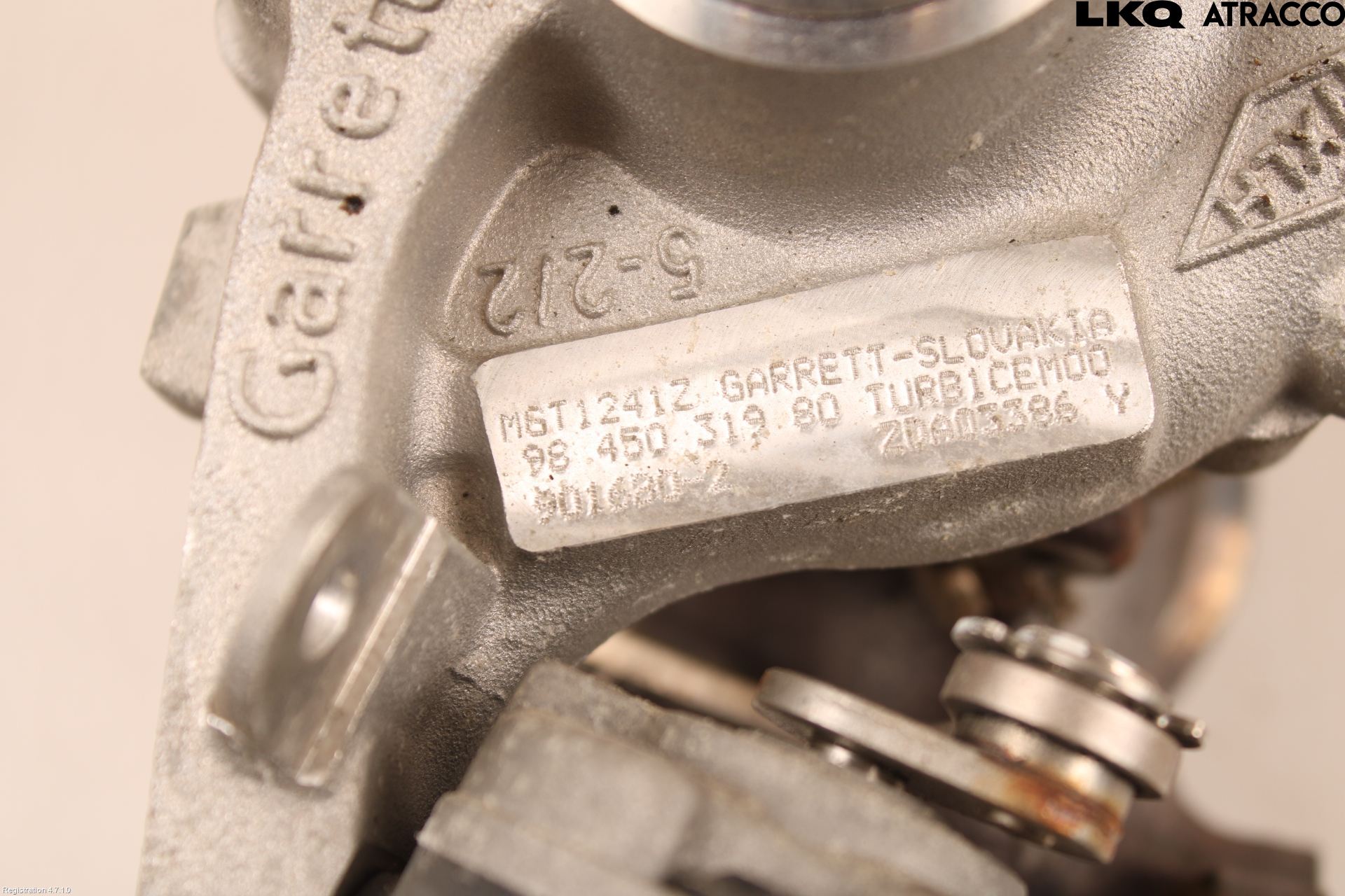 Peugeot 208/E-208 20- Turboaggregat