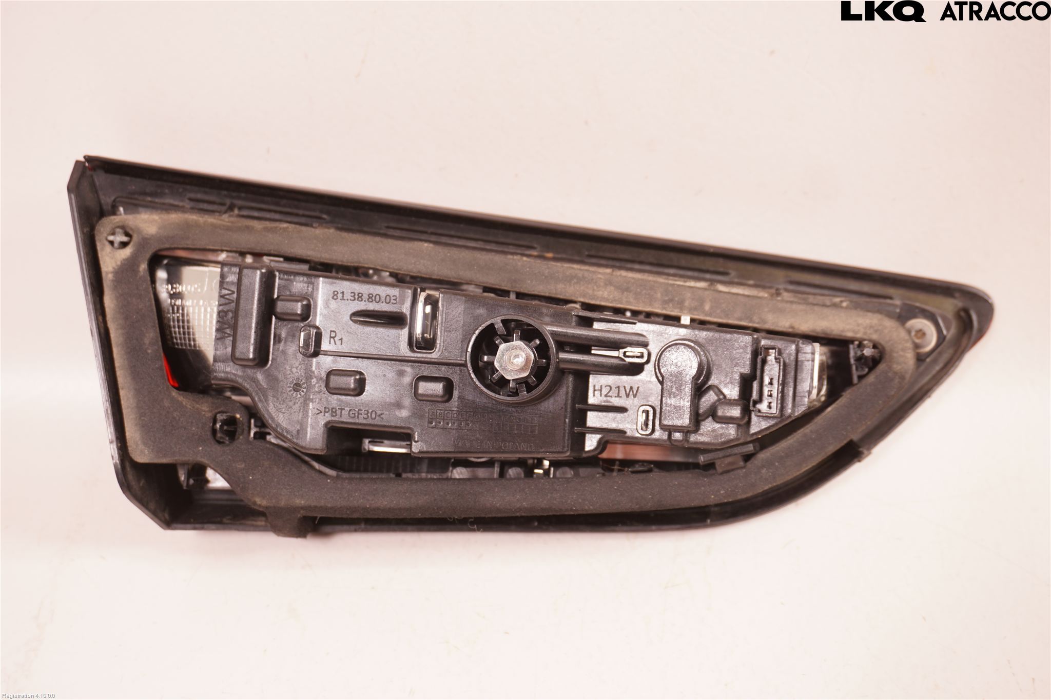 Opel ASTRA K 16-22 Baklykt Høyre  På Luke(Indre)