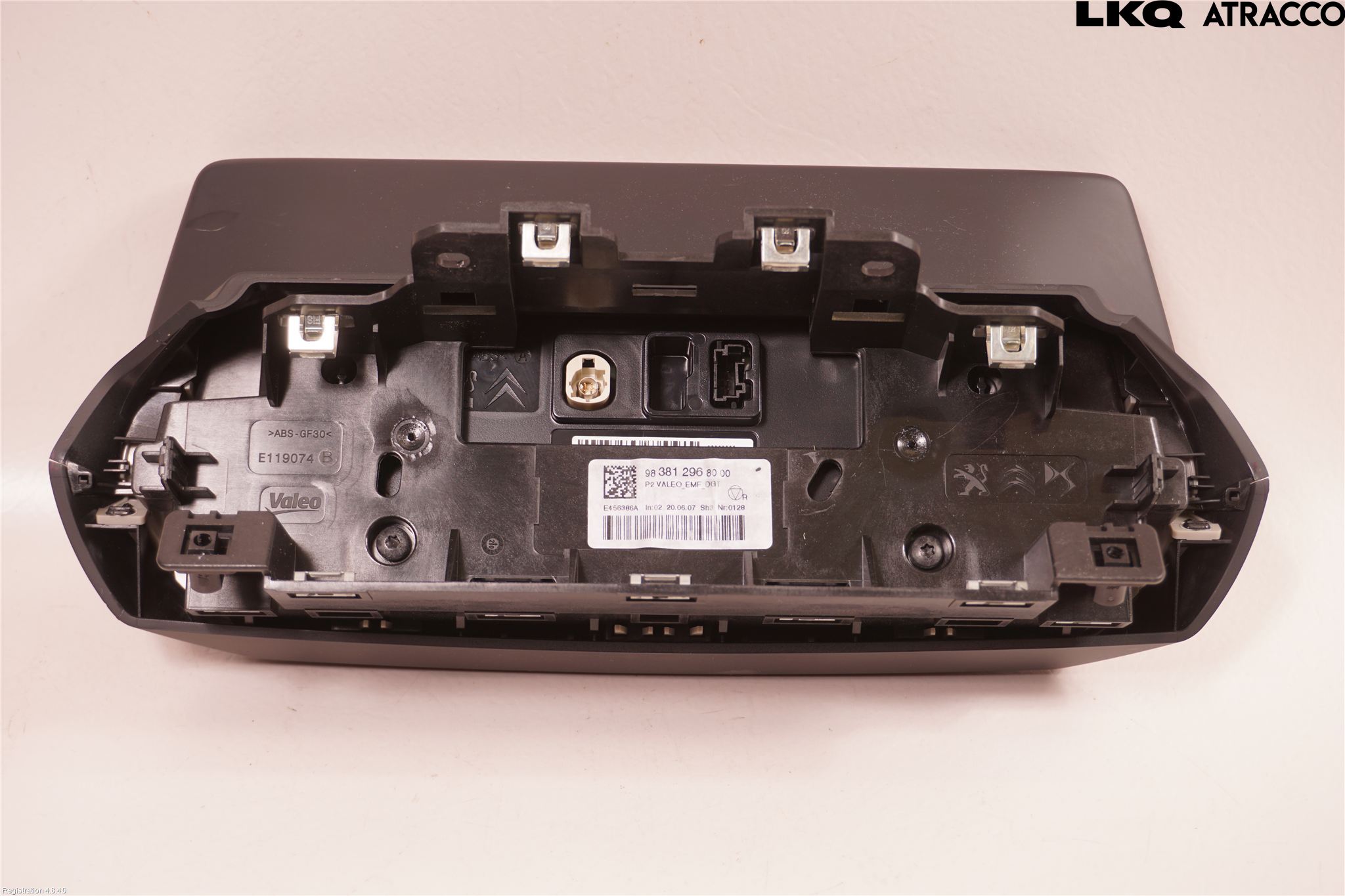 Peugeot 208/E-208 20- Instr Skjerm Dvd-Gps-Ac-Tlf