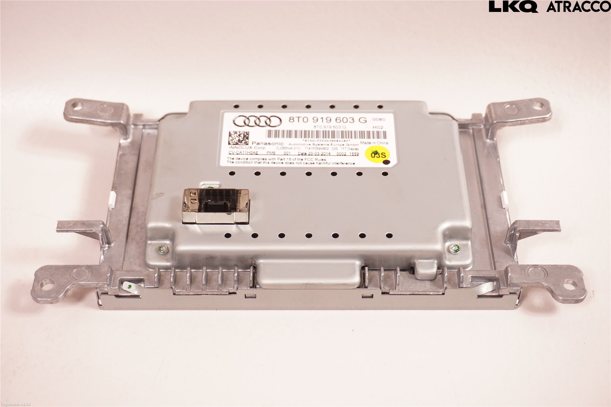 Audi A4 12-15 Instr Skjerm Dvd-Gps-Ac-Tlf