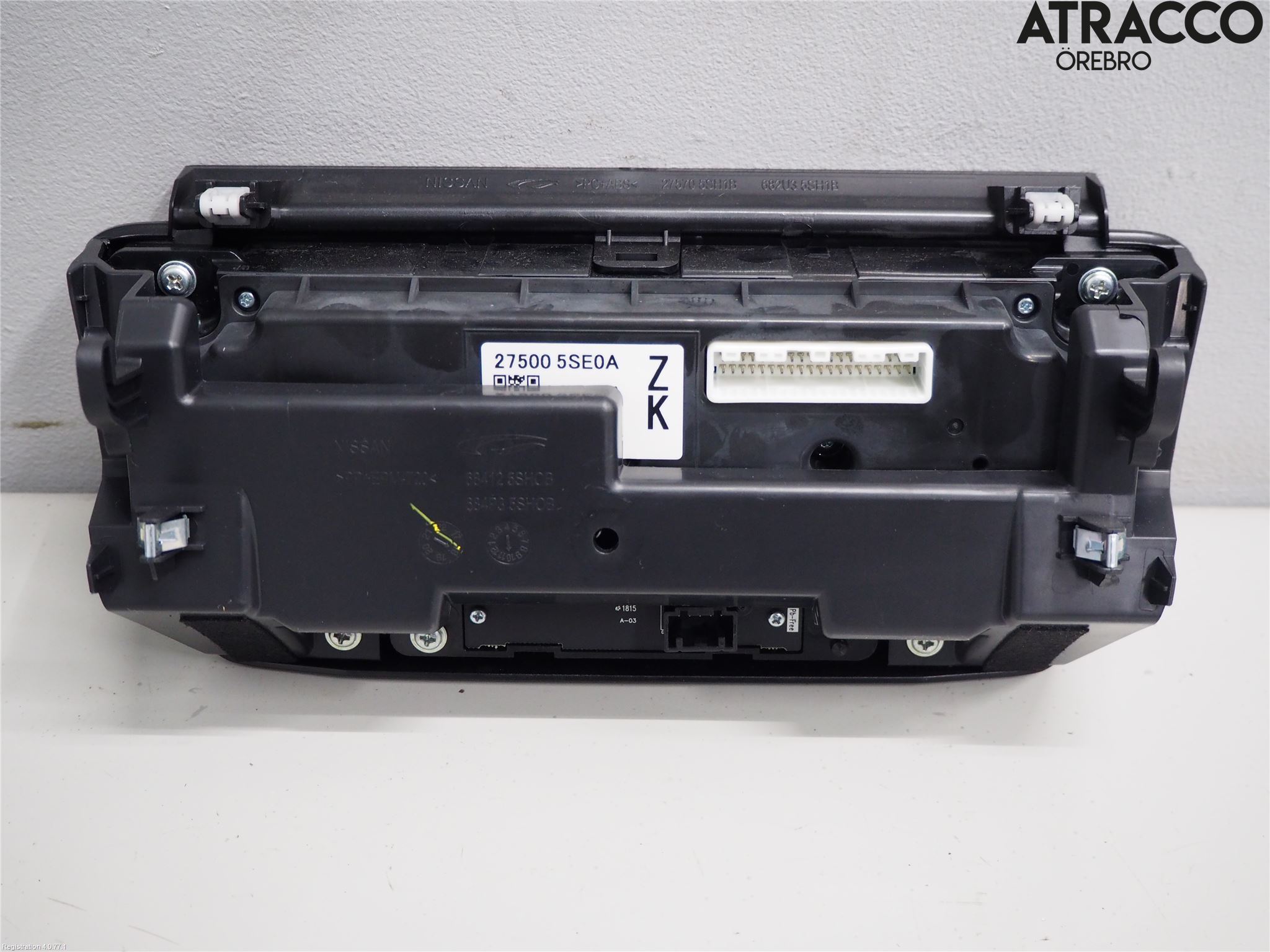 Nissan LEAF 18- Varme Ac Betjening-Display