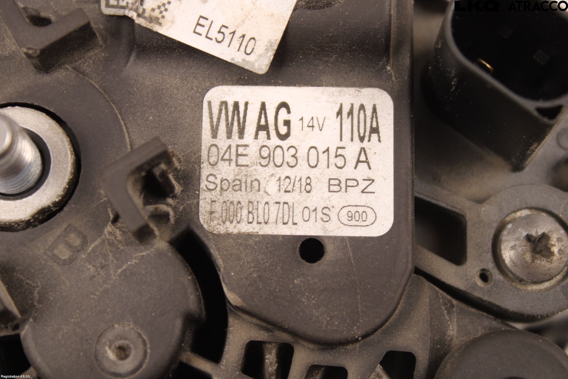 Volkswagen VW POLO VI 18->> Dynamo
