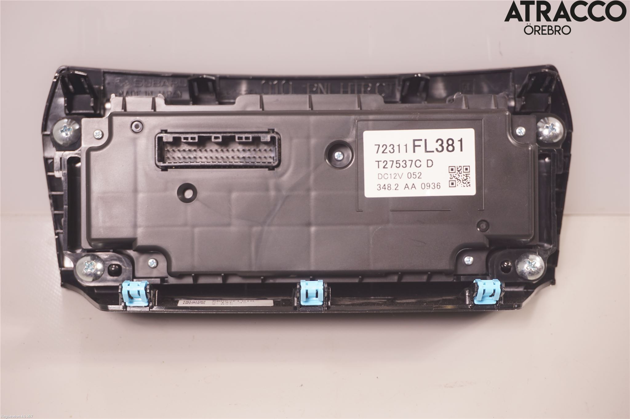 Subaru XV 18-22 Varme Ac Betjening-Display