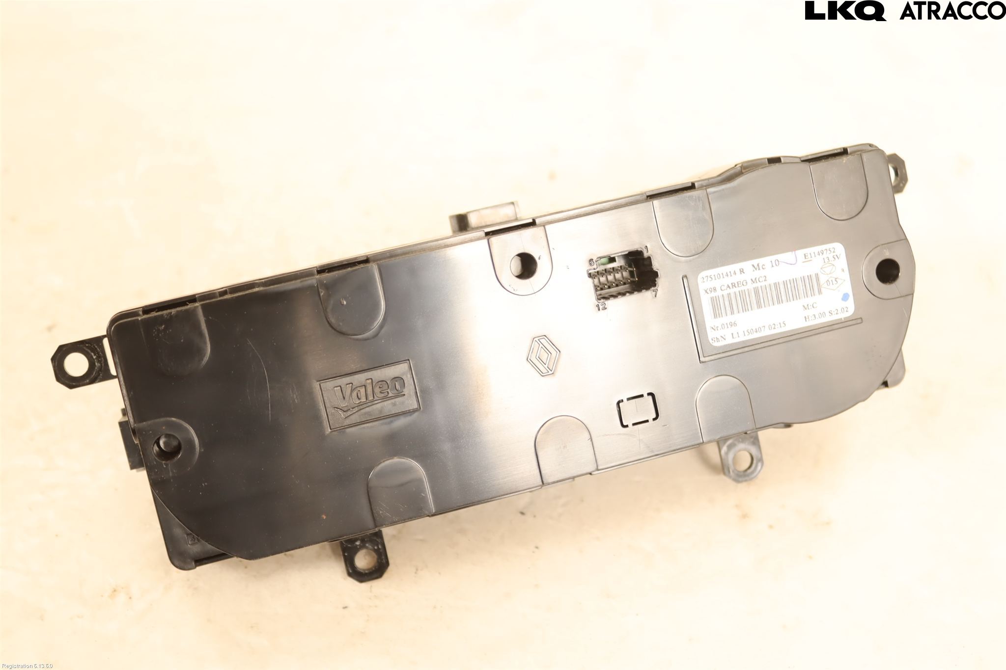 Renault CLIO IV 12-16 Varme Ac Betjening-Display