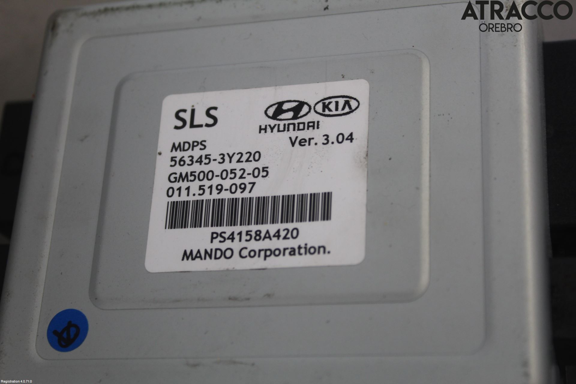 Kia SPORTAGE (SL) 11-15 Rattakselaggregat Innebygd Servo