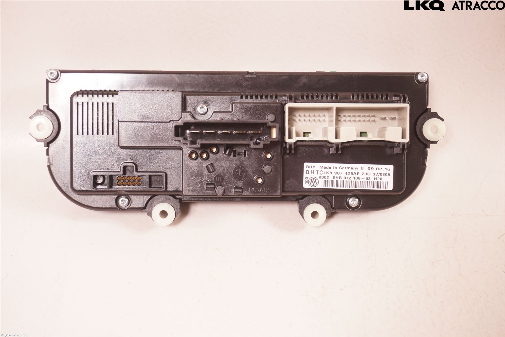 Volkswagen VW CADDY 11-15 Varme Ac Betjening-Display