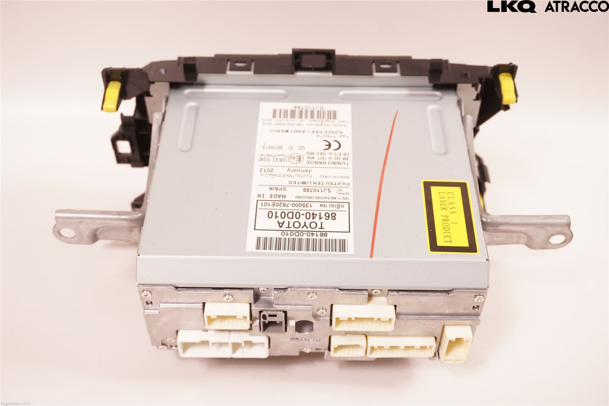 Toyota YARIS XP130 12-14 Stereo Radio Med Cd