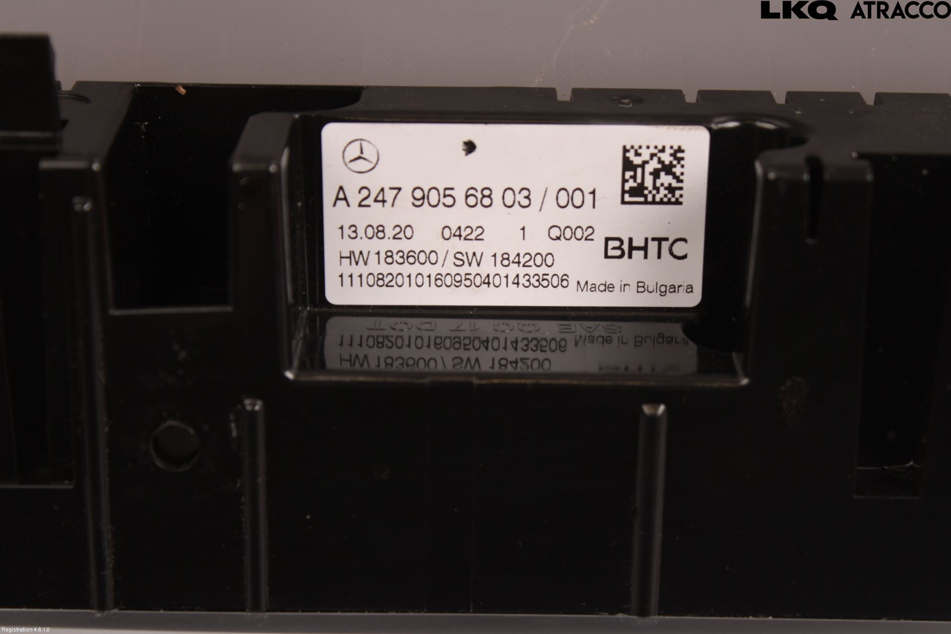 Mercedes-Benz MB A-KLASS (W177) 18- Varme Ac Betjening-Display