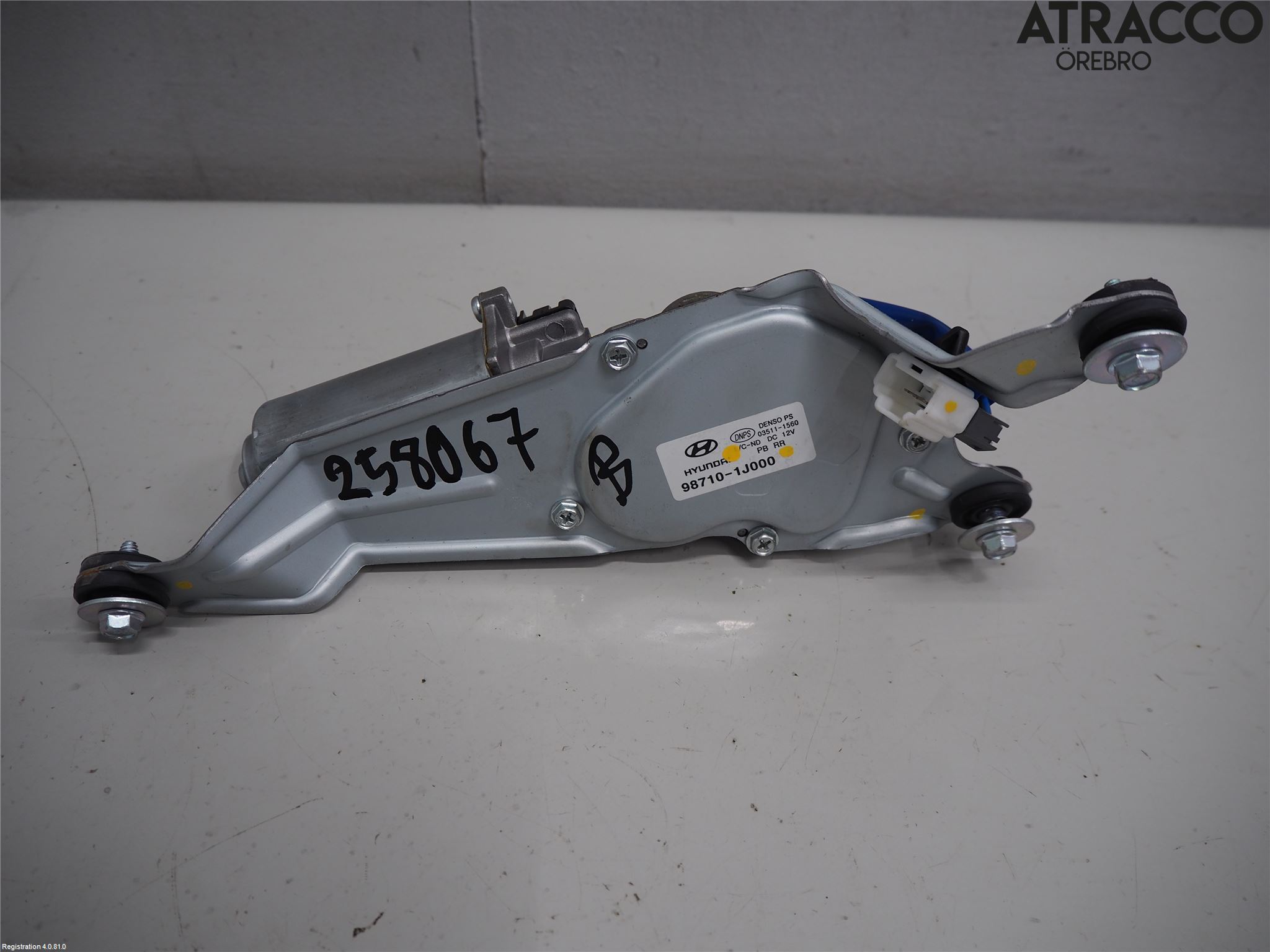 Hyundai i20 PB 09-14 Viskermotor Bakluke