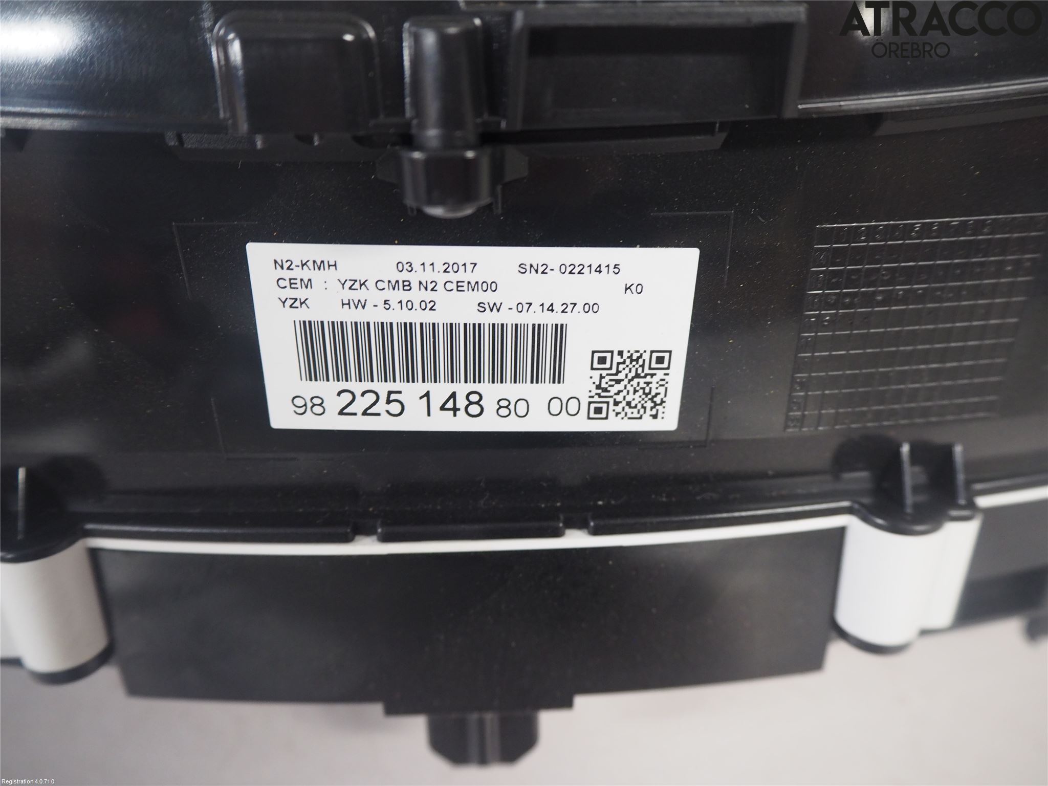 Peugeot EXPERT/E-EXPERT 17- Instr Kombinert