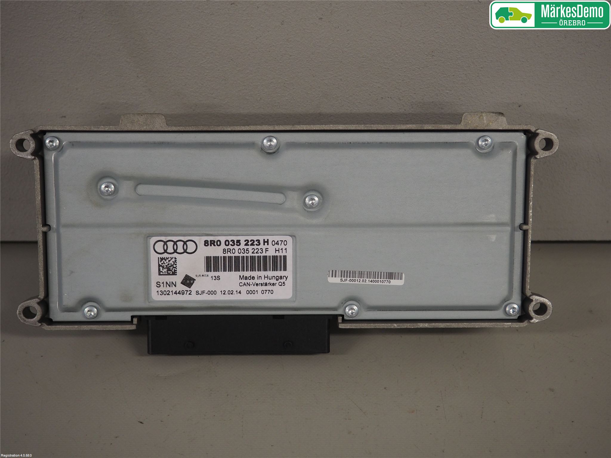 Audi A4 12-15 Stereo Forsterker