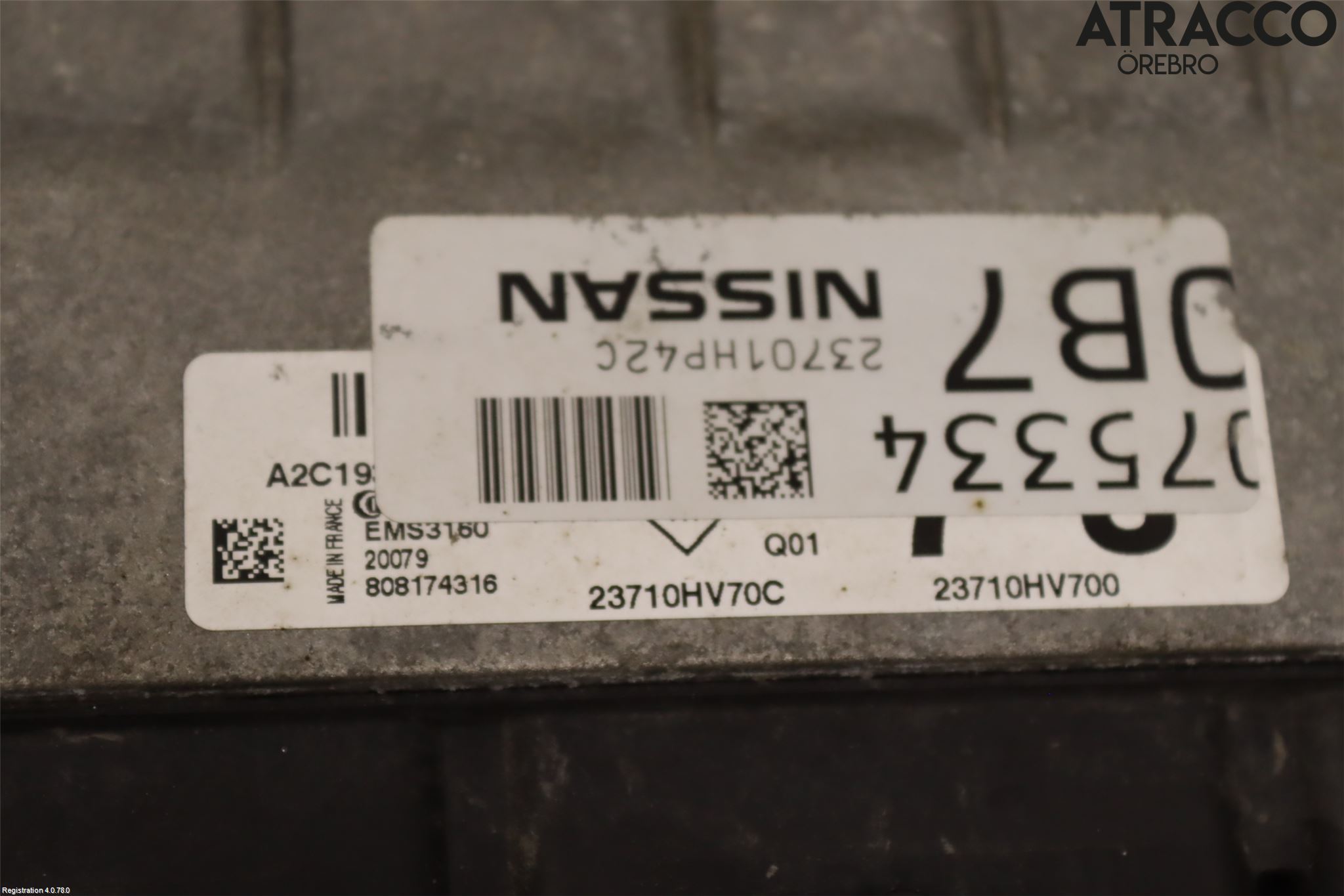 Nissan QASHQAI 17-21 Styreenhet Innsprøytning