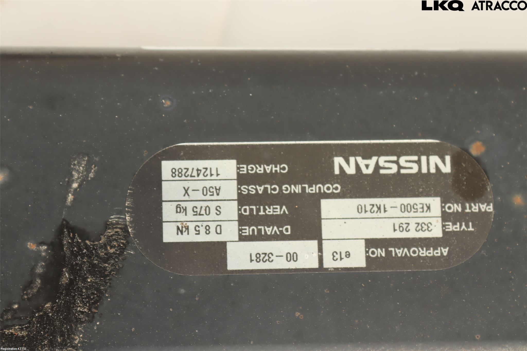 Nissan JUKE 14-19 Tilhengerfeste