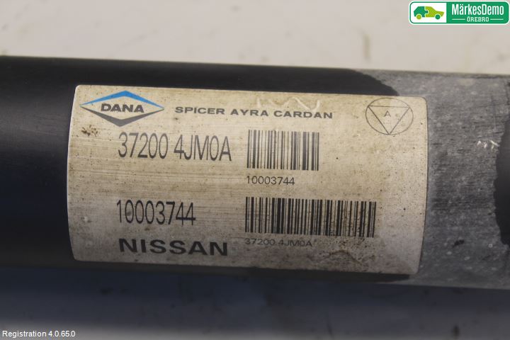 Nissan NAVARA, TREK-1 17-21 Mellomaksel Fremre 4Wd