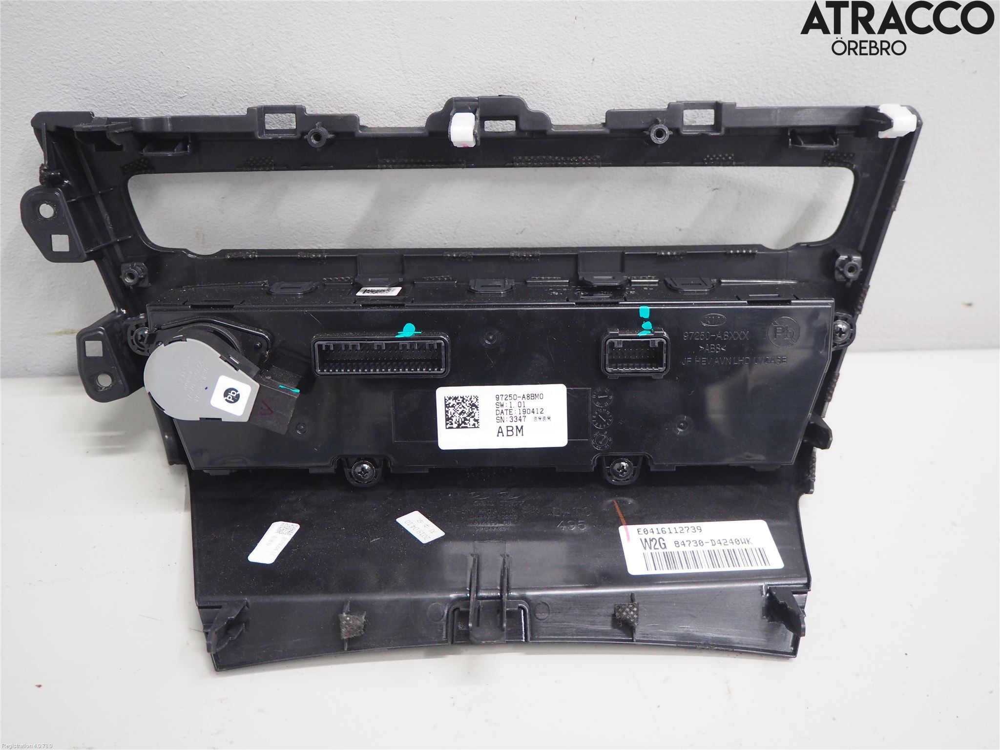 Kia OPTIMA 16-20 Varme Ac Betjening-Display
