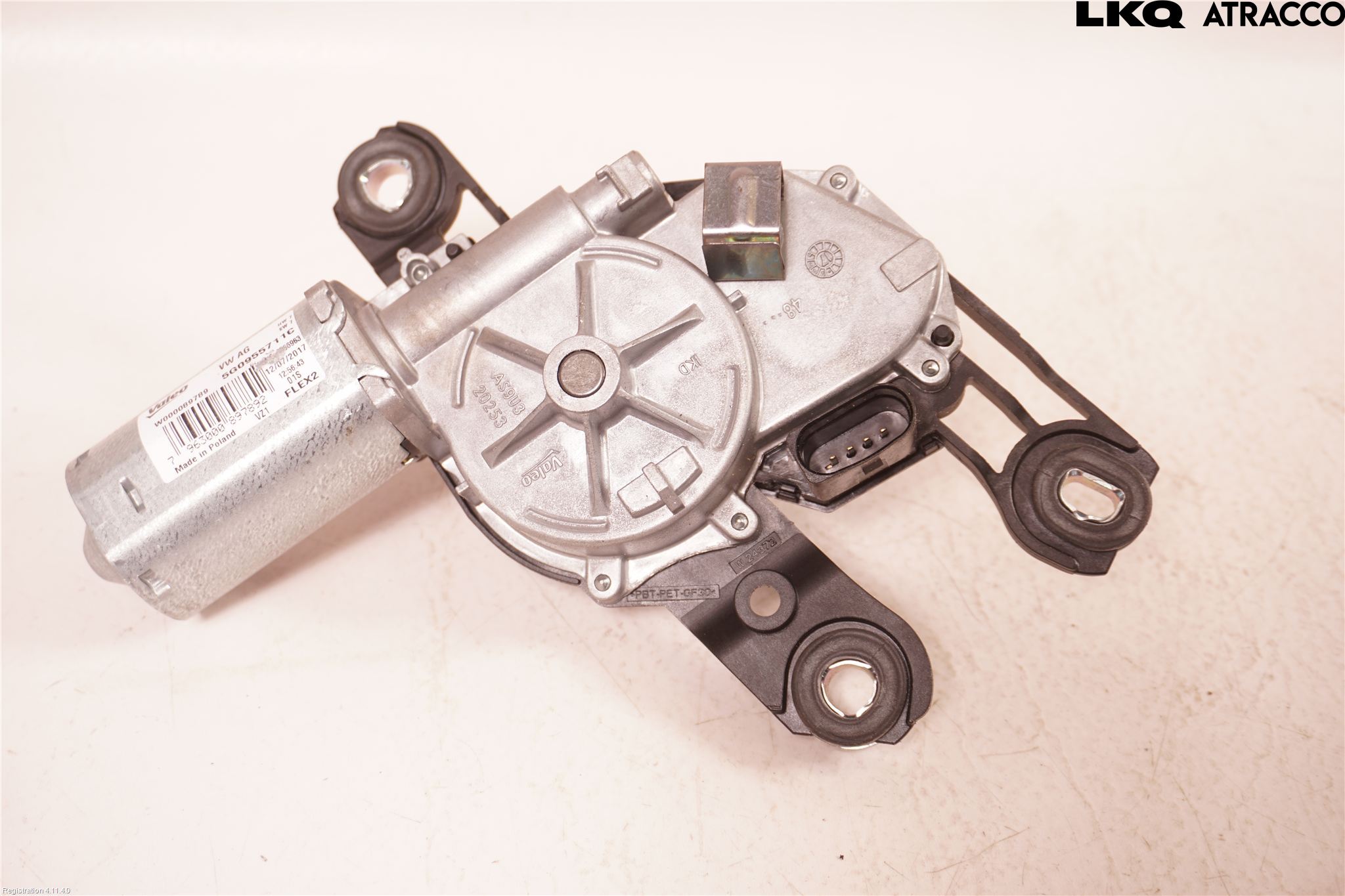Volkswagen VW TIGUAN 16-24 Viskermotor Bakluke