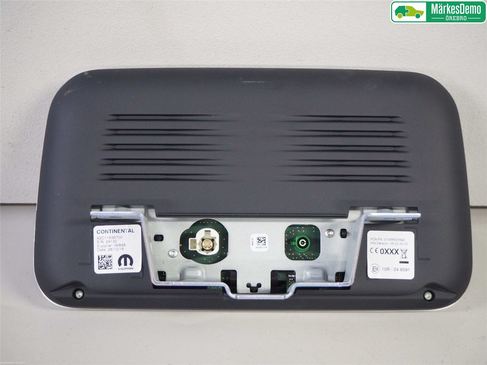 Fiat TIPO/CROSS 16- Instr Skjerm Dvd-Gps-Ac-Tlf