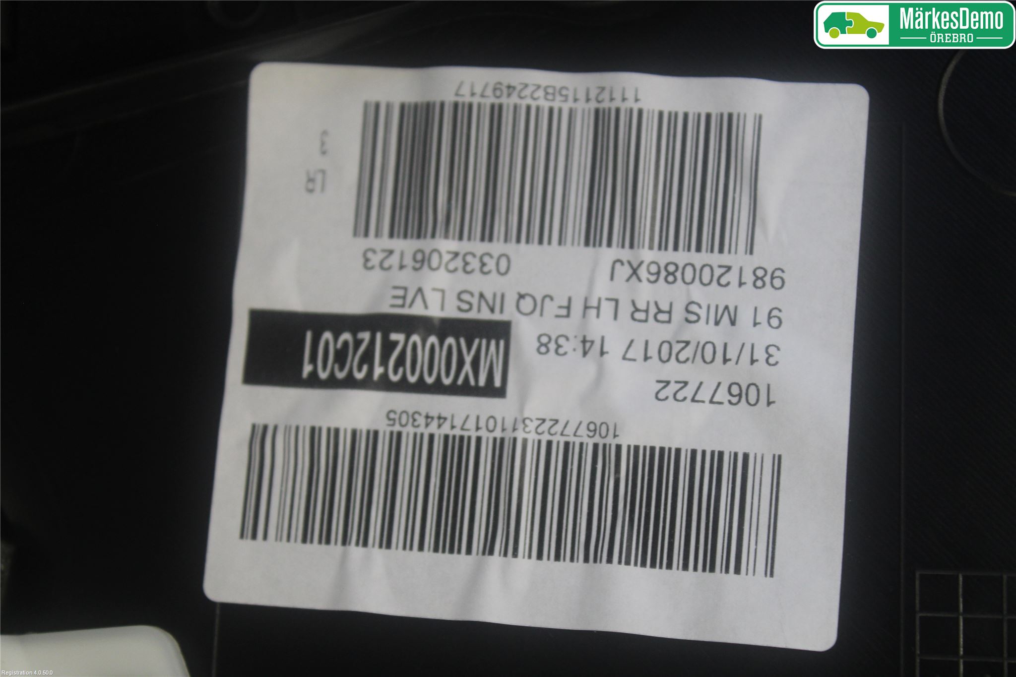 Peugeot 2008 13-20 Innr Dørtrekk Venstre