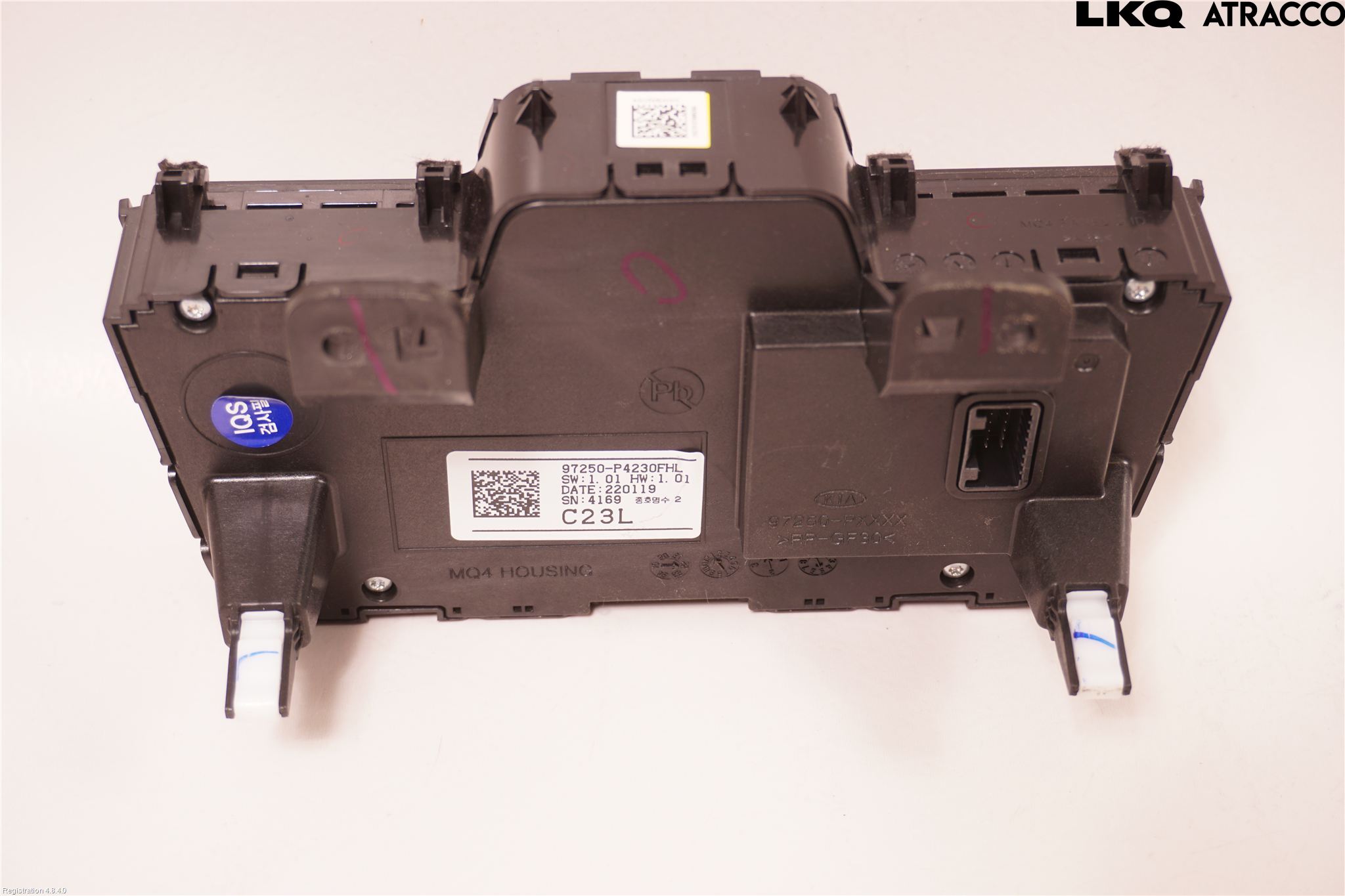 Kia SORENTO 21- Varme Ac Betjening-Display