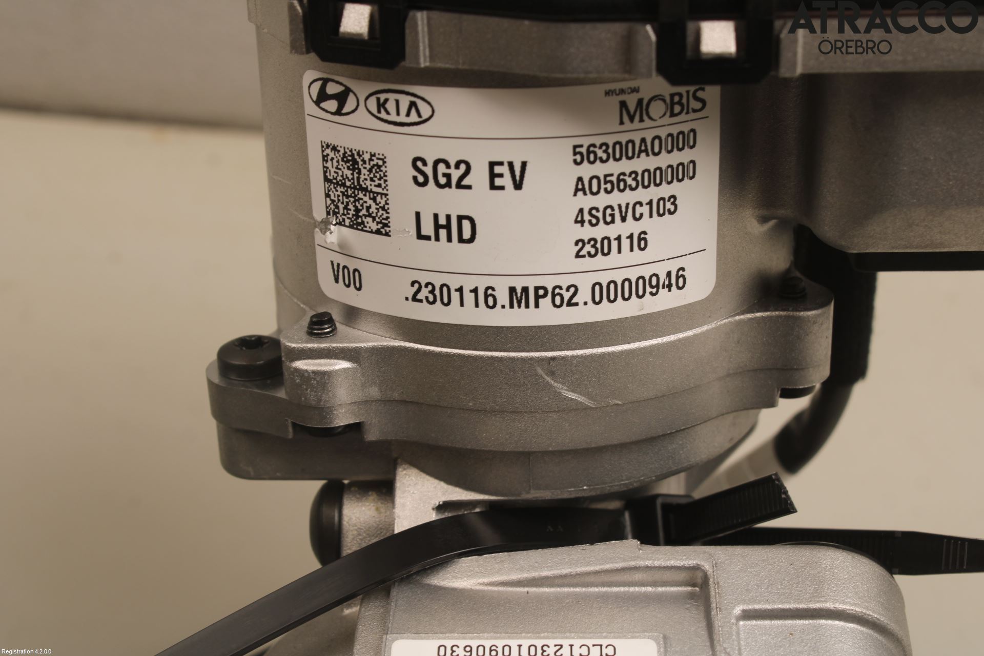 Kia NIRO (SG2) 23- Rattakselaggregat Innebygd Servo