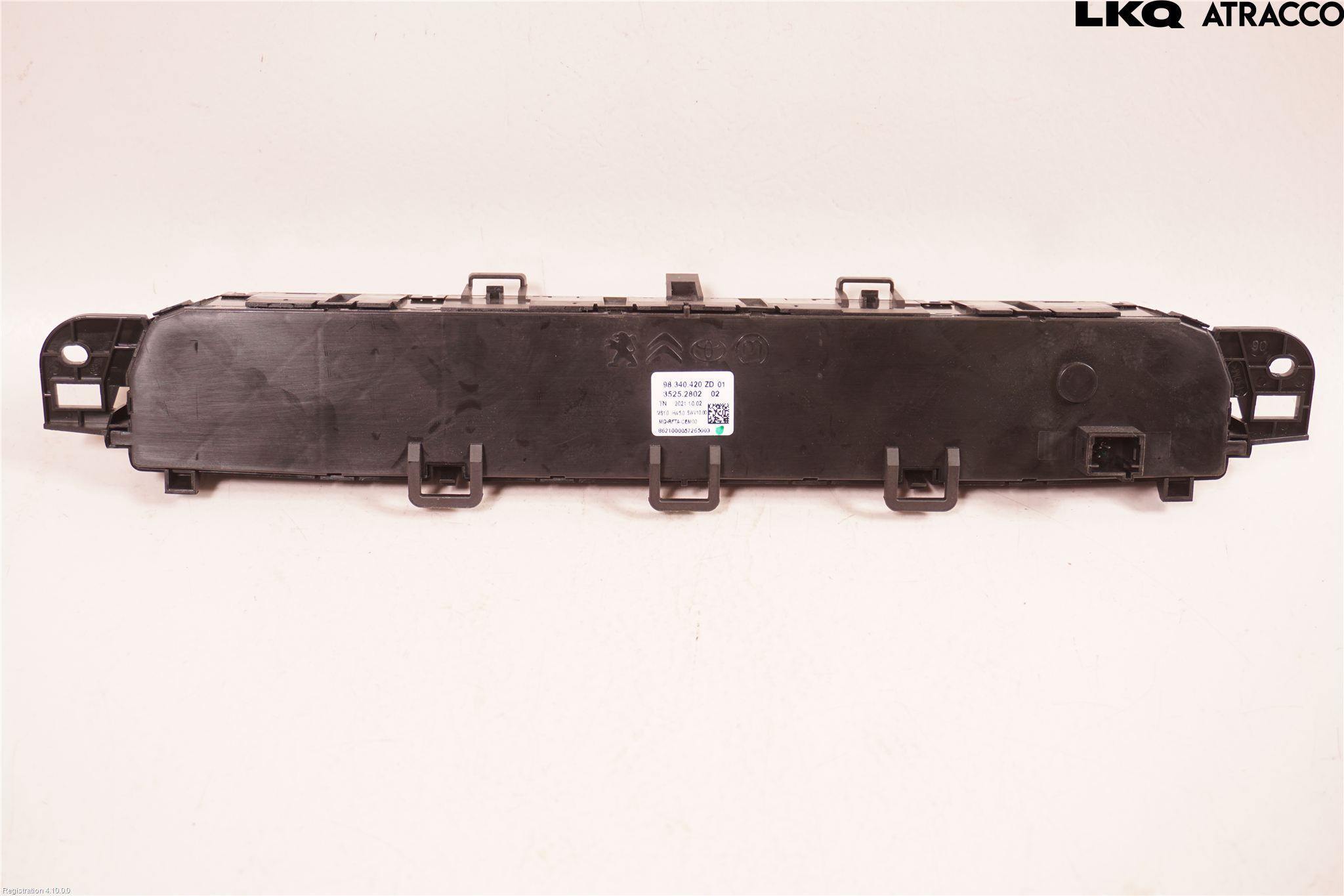Peugeot PARTNER/E-PARTNER 19- Varme Ac Betjening-Display
