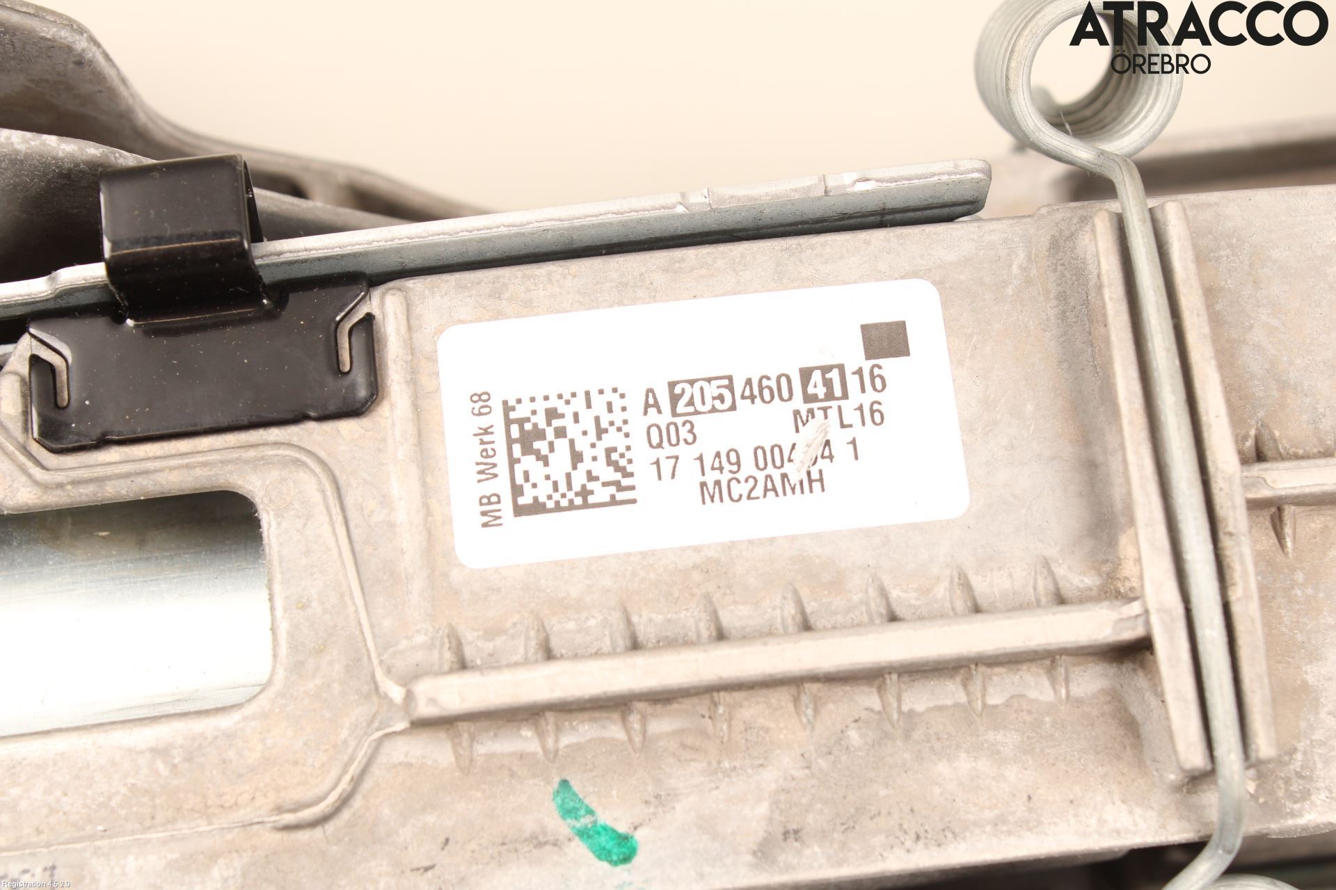 Mercedes-Benz MB C-KLASS (W205) 14-21 Rattakselaggregat Justerbart