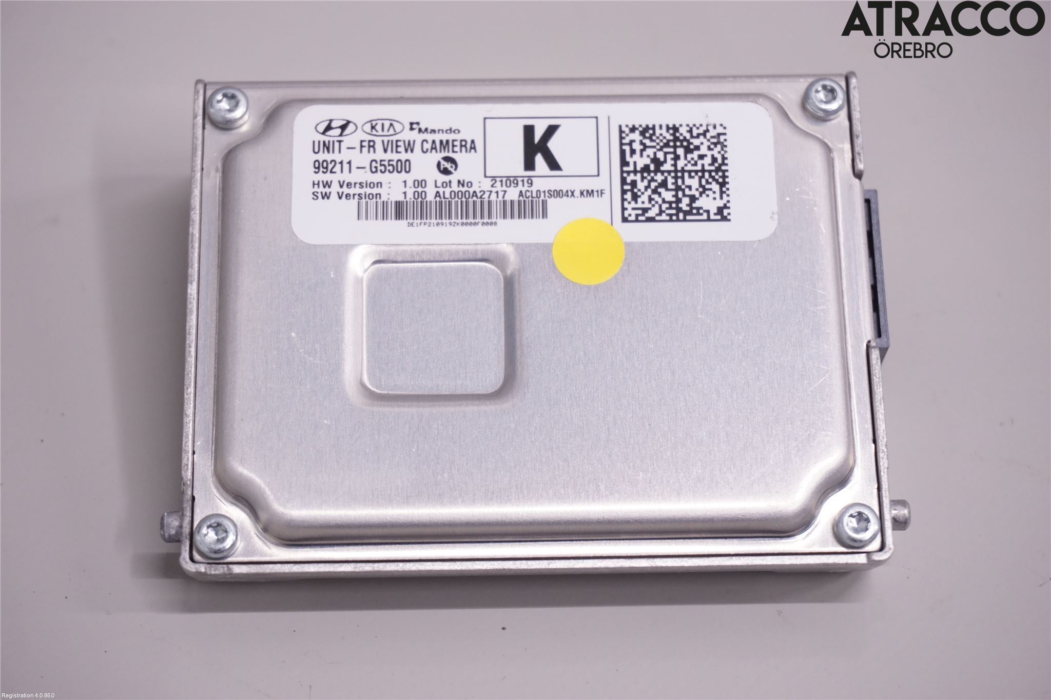 Kia NIRO (DE) 17-22 Parkeringshjelp Kamera