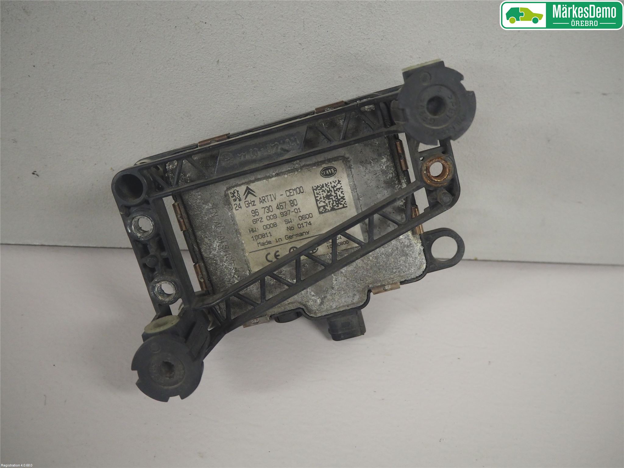 Peugeot 3008 09-16 Sensor Kollisjonsbeskyttelse