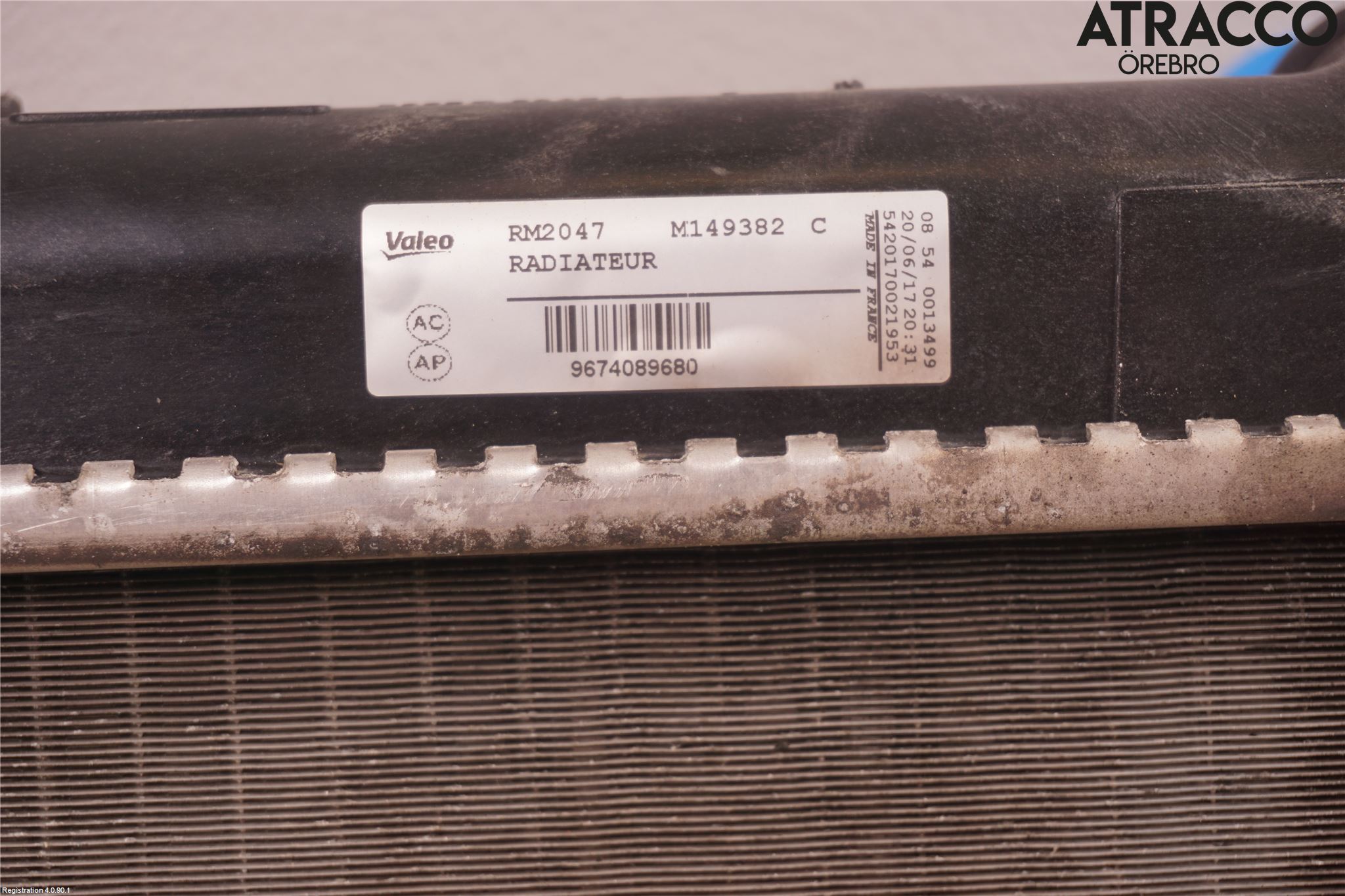 Peugeot PARTNER 16-18 Radiator Manuell