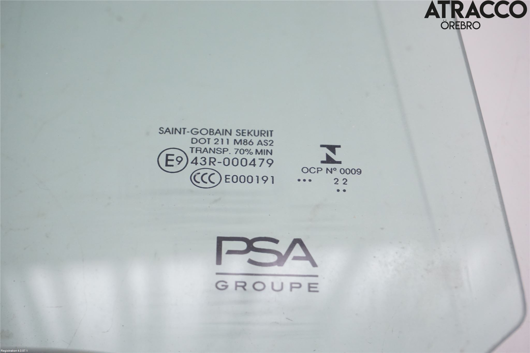 Citroen C4/E-C4 C4X/E-C4X III 21- Dørrute Bak Høyre 4Dørs