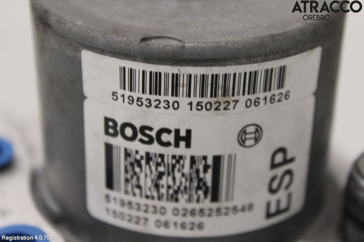 Fiat 500 07- Abs Hydraulikkaggregat