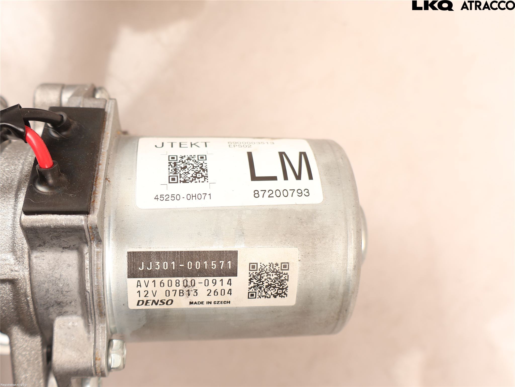Peugeot 108 15-22 Rattakselaggregat Innebygd Servo