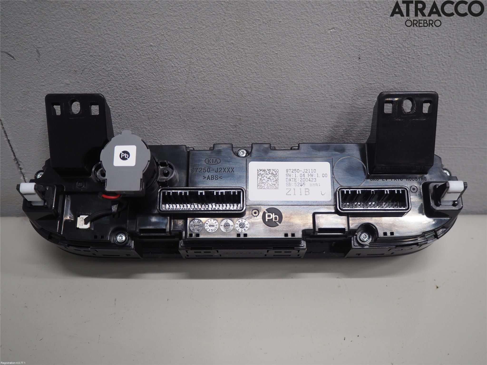 Kia SOUL 09- Varme Ac Betjening-Display