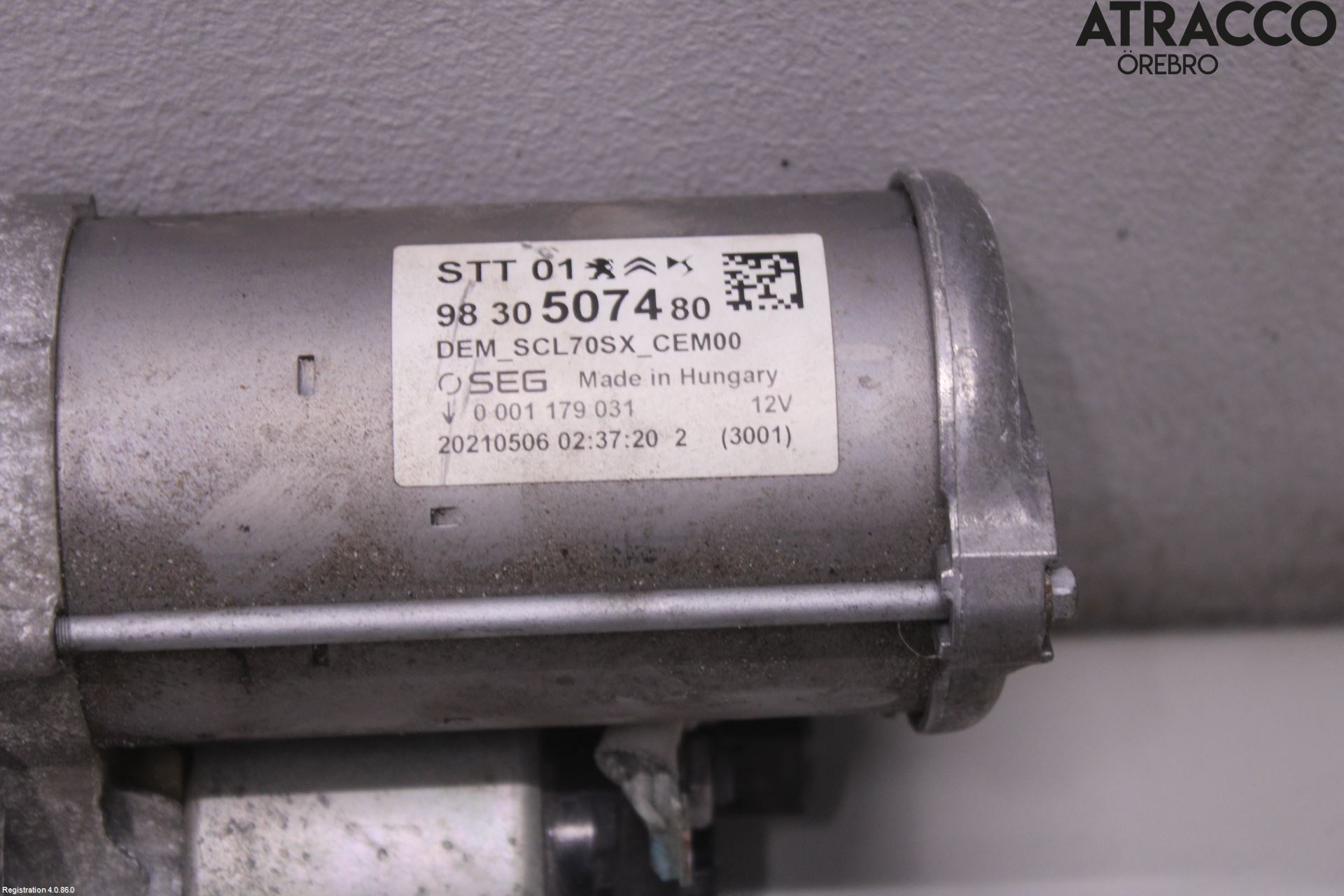Peugeot 3008 17-24 Startmotor