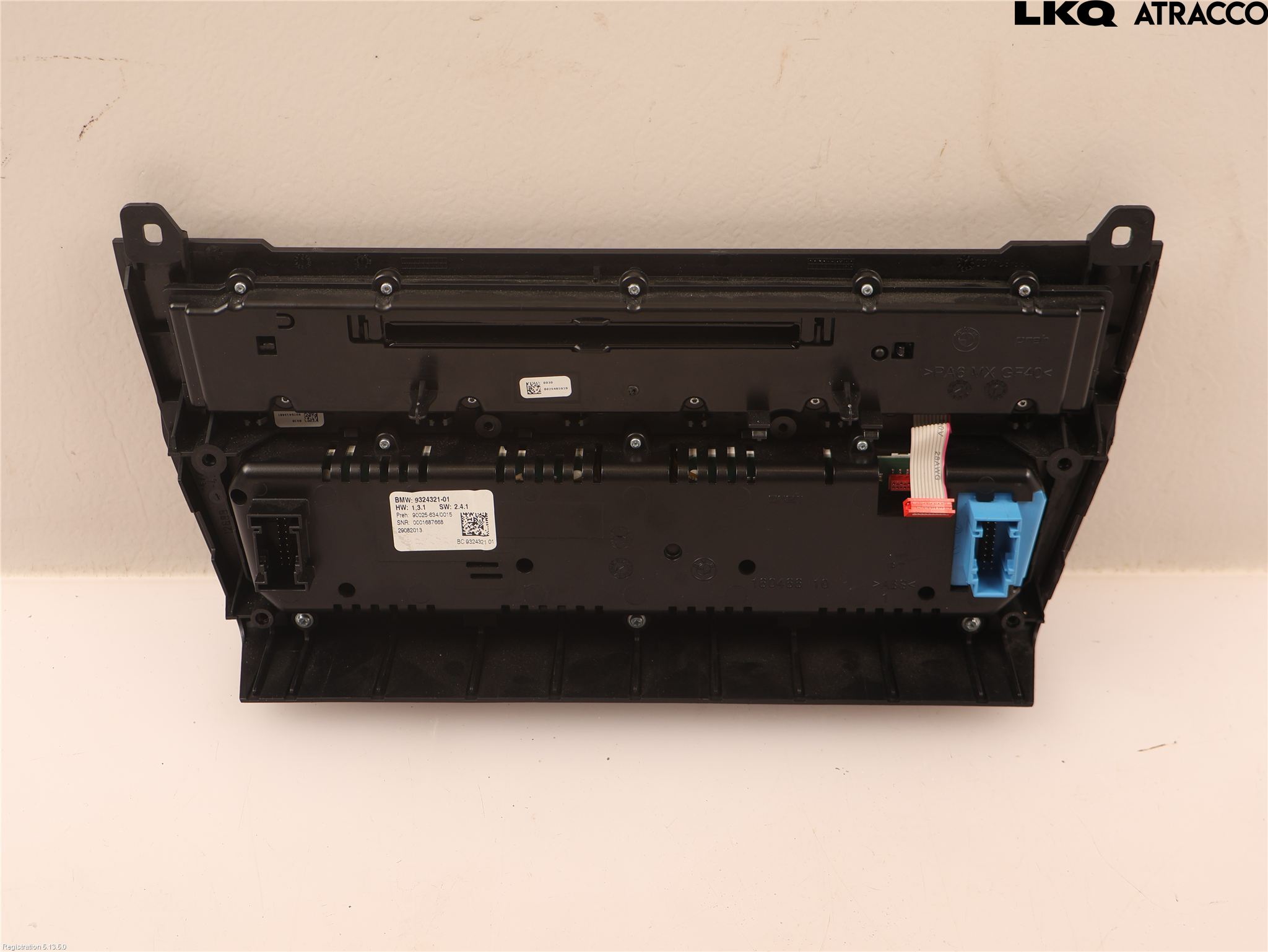 BMW 5 F10/F11/F18 09-17 Varme Ac Betjening-Display