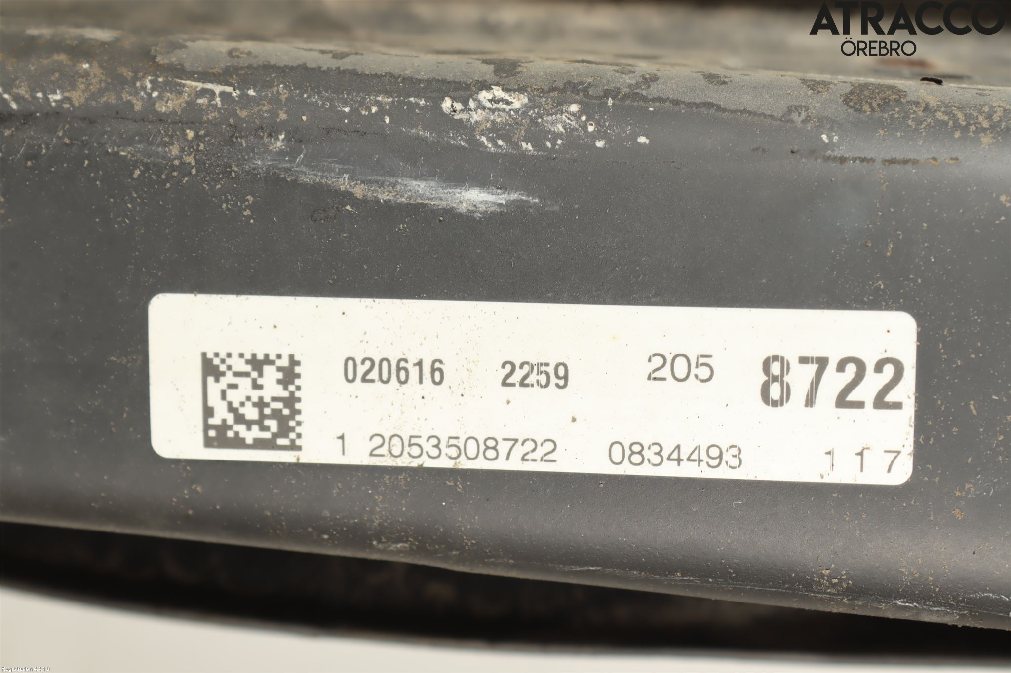 Mercedes-Benz MB C-KLASS (W205) 14-21 Bakaksel Feste Travers-Ramme