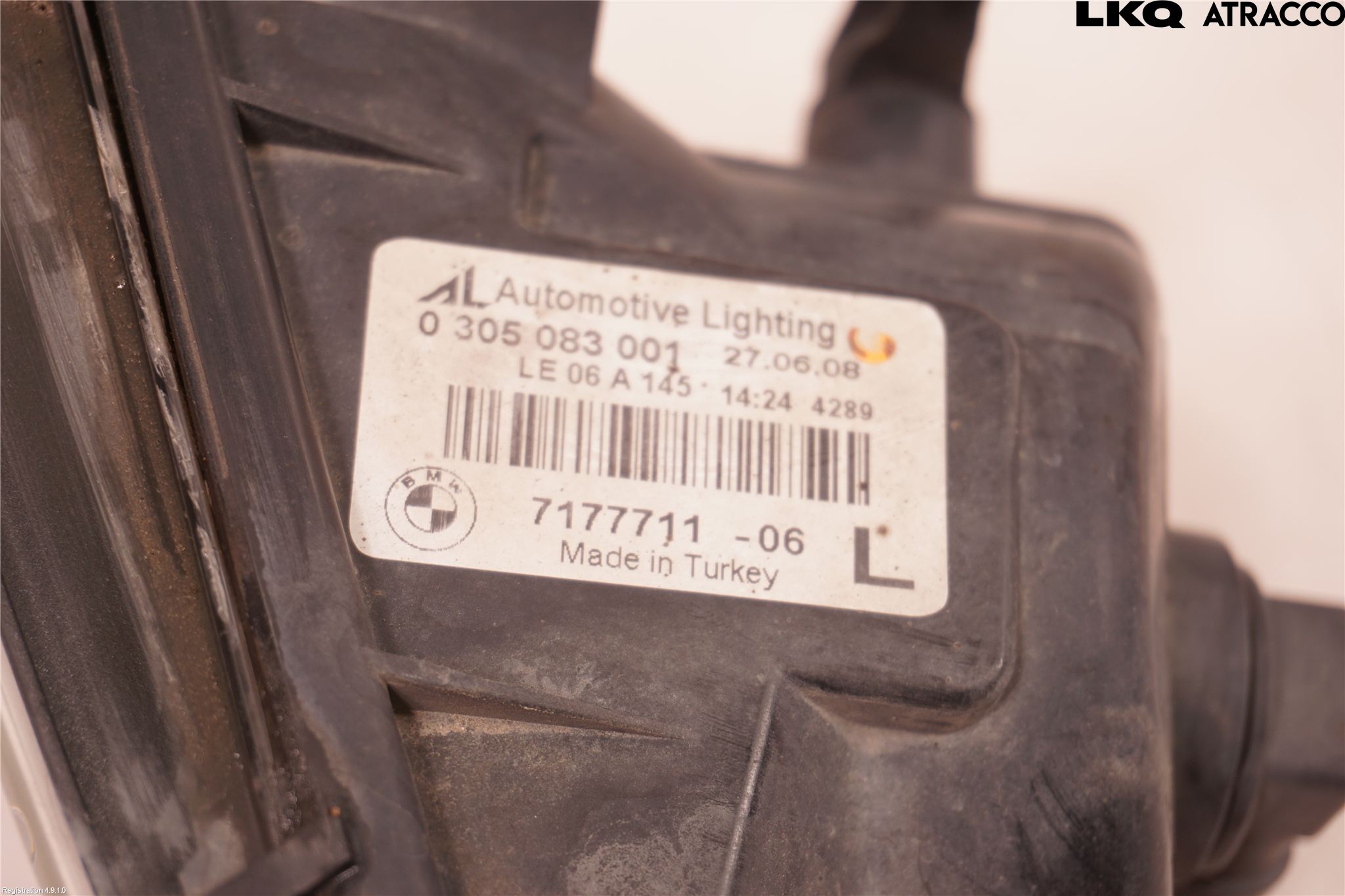 BMW 5 E60/61 Sed/Tou 02-10 Frontlykt-Kurve-Tåkelys