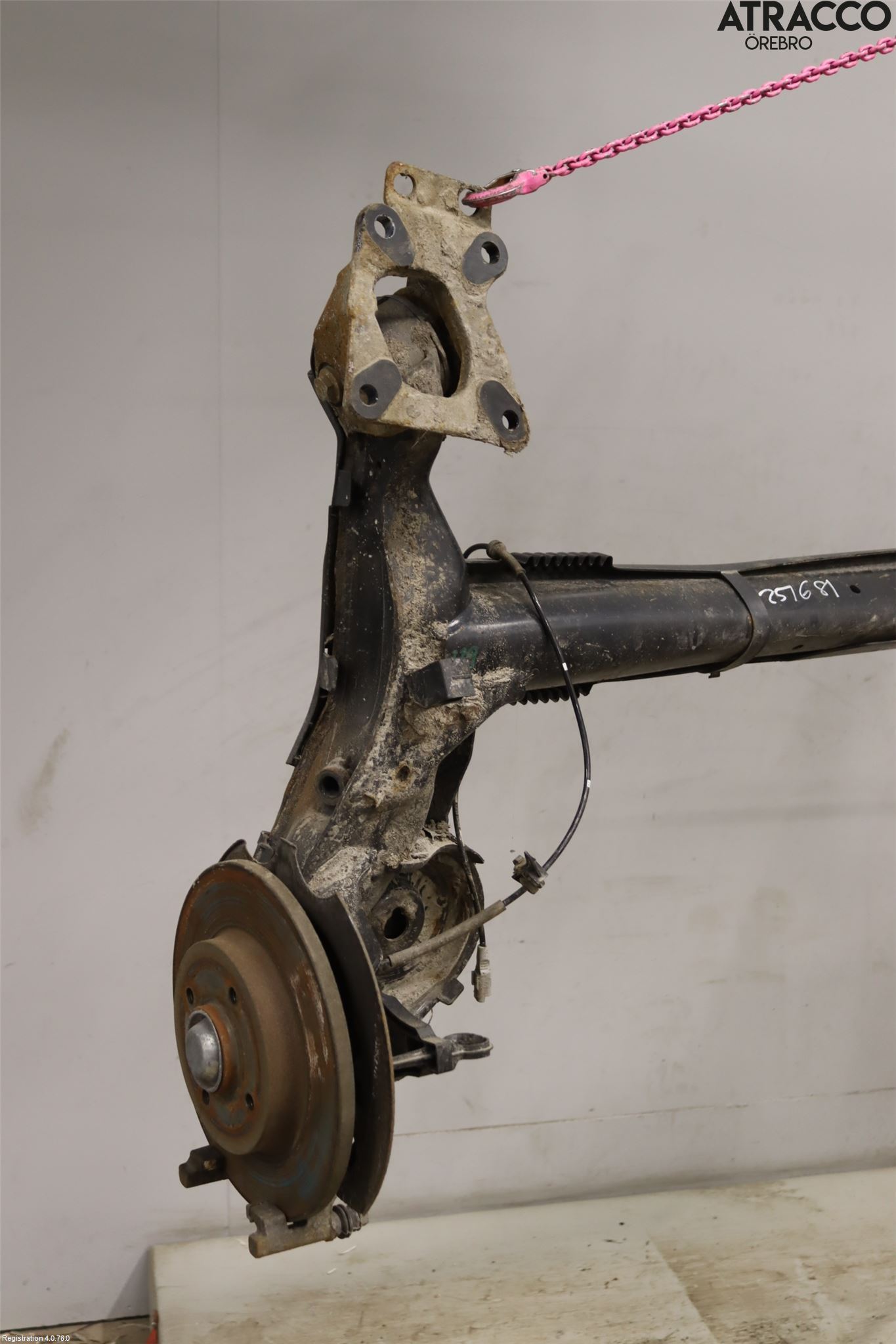 Citroen BERLINGO 08-18 Bakaksel Feste Travers-Ramme