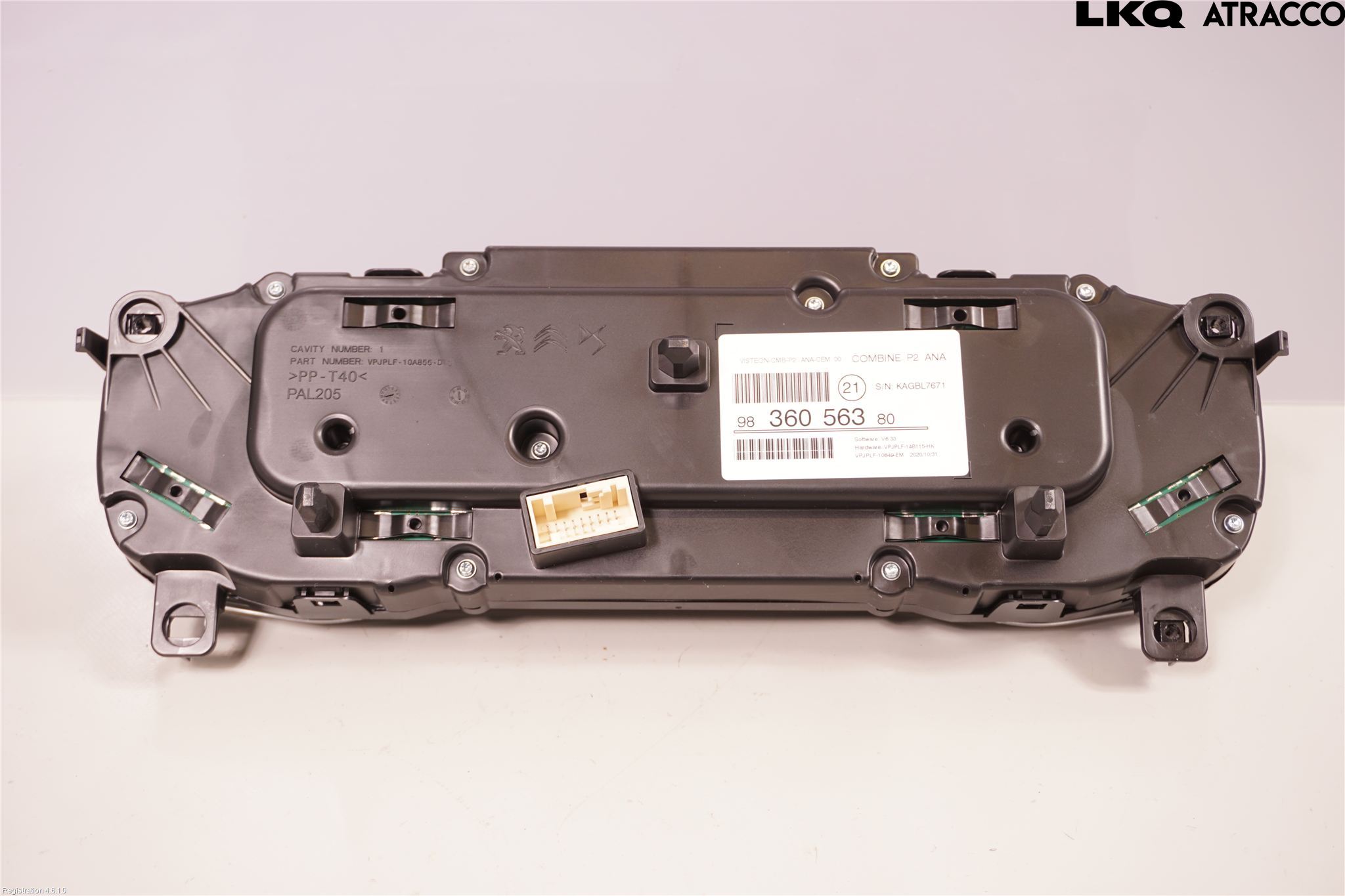 Peugeot 208/E-208 20- Instr Kombinert