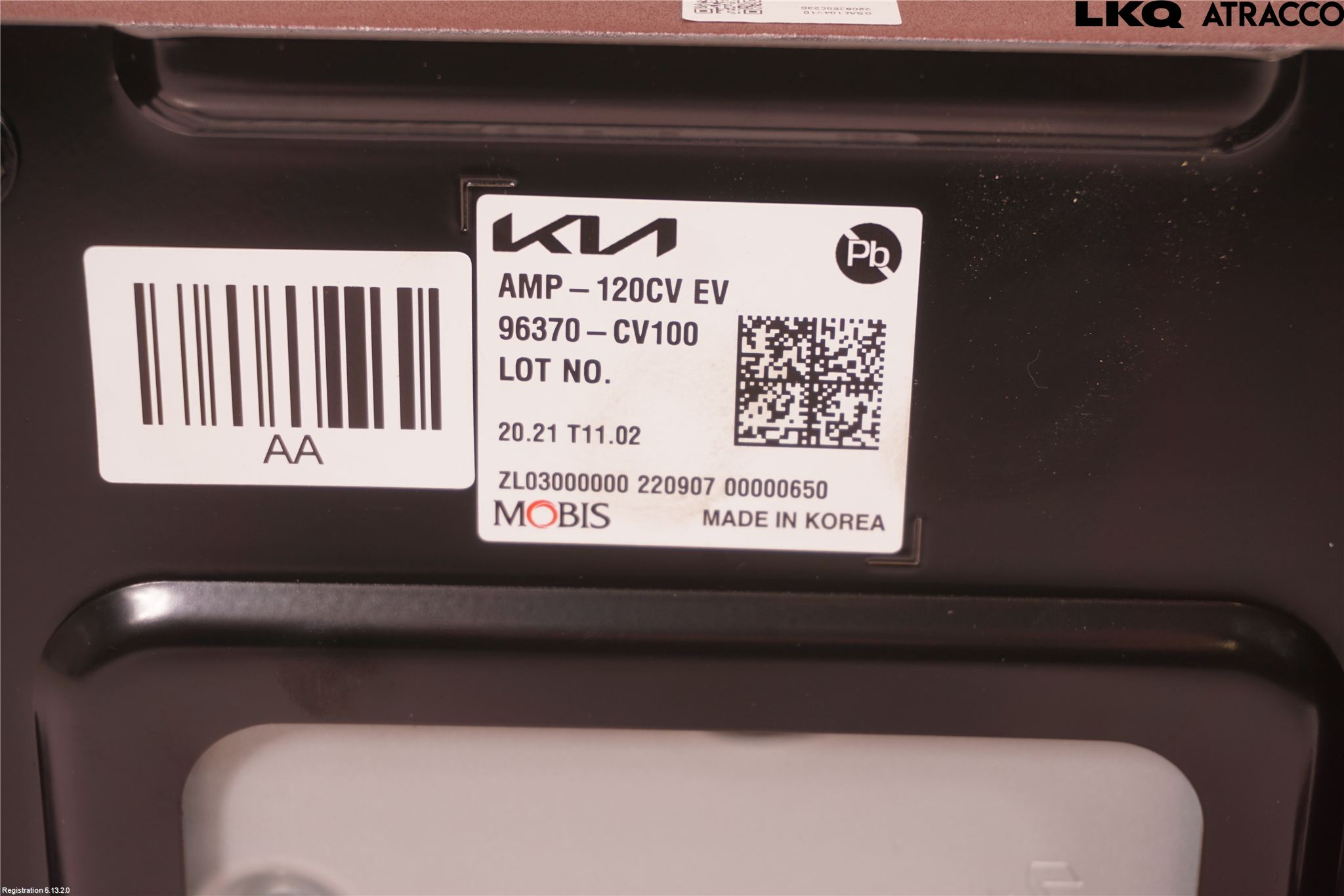 Kia EV6 (CV) 22- Stereo Forsterker