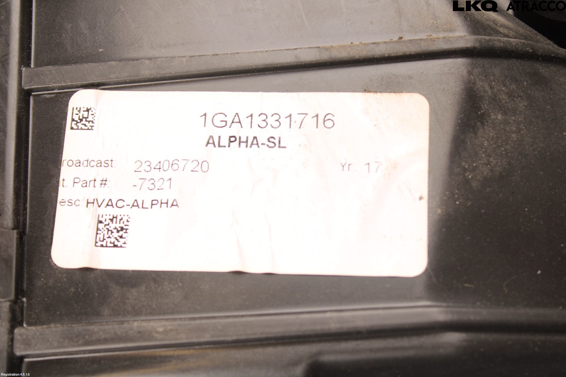 Cadillac  Varme Ac Fordamper (Inni Bilen