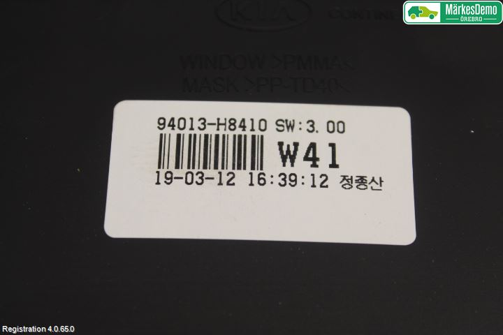 Kia STONIC 18->> Instr Kombinert